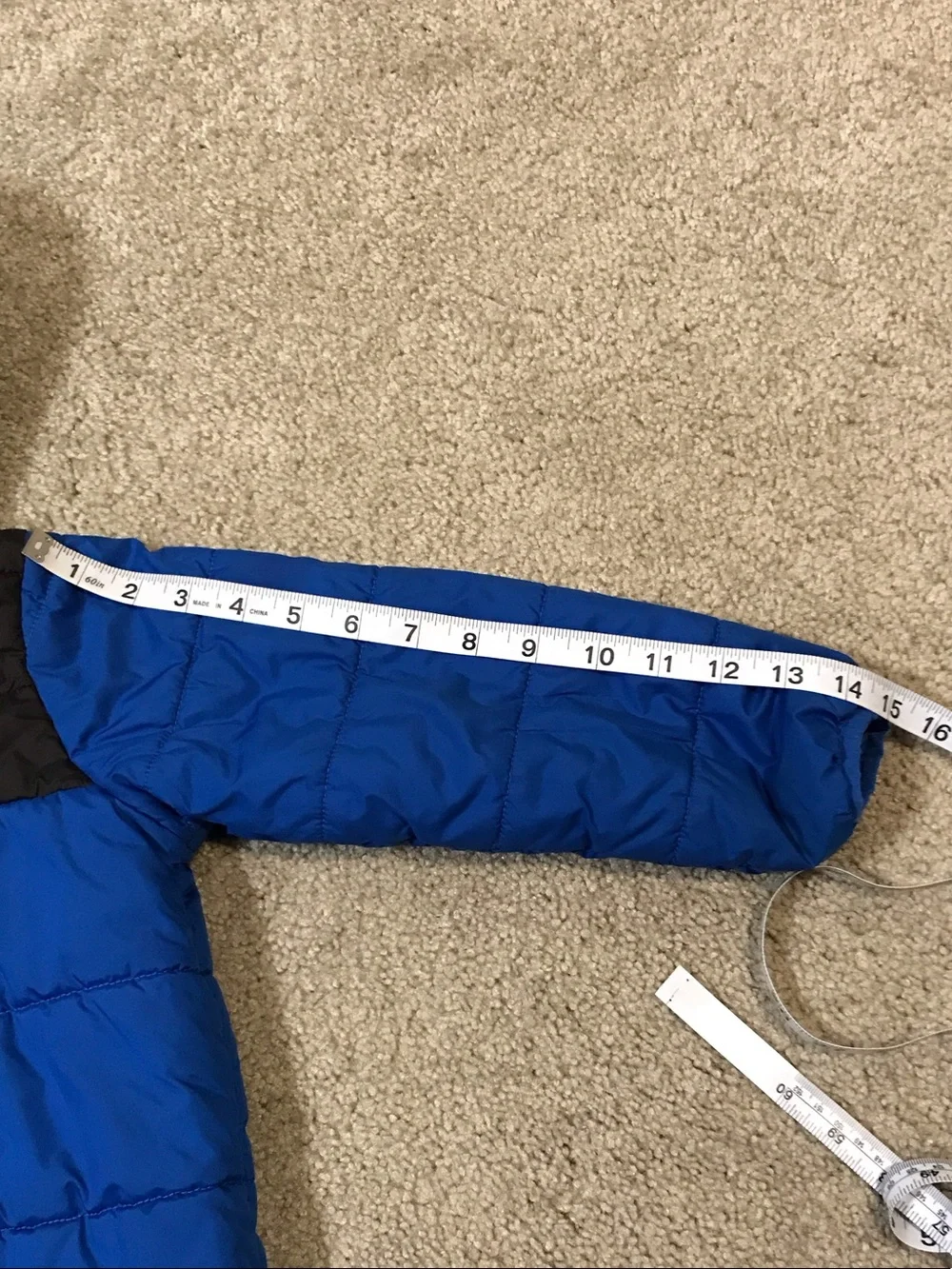 The North Face Kids Reversible Hooded Puffer Jacket - Black and Blue
